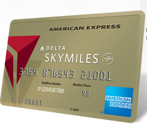 Gold Delta Skymiles Credit Card